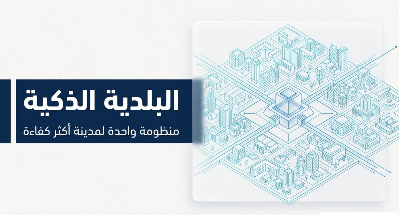 البلدية الذكية — منظومة موحّدة لمدينة أكثر كفاءة