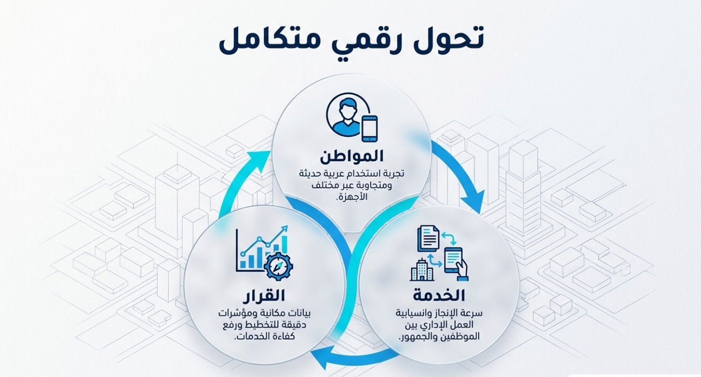 تحوّل رقمي متكامل: المواطن، الخدمة، والقرار في دورة واحدة